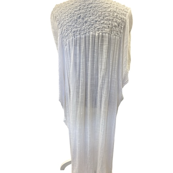 Free People One White Open-Front Cardigan - Picture 3 of 6